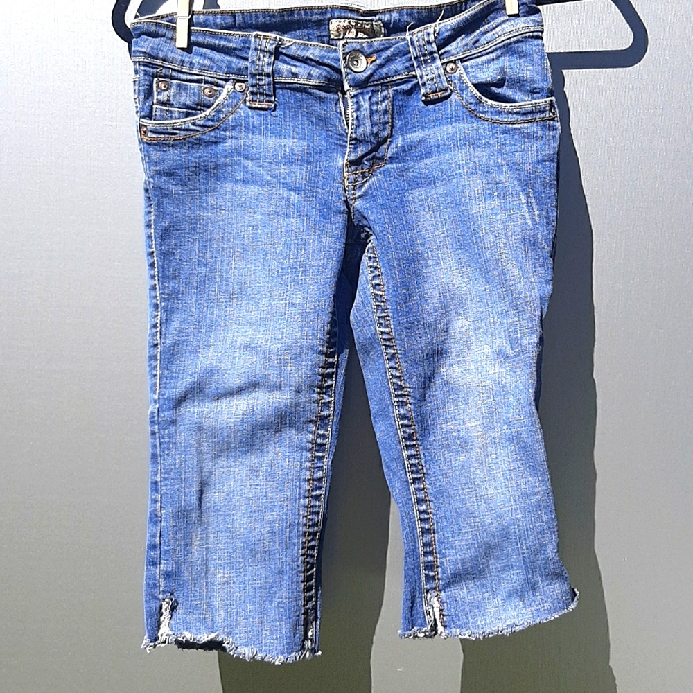 Paris Blues Raw Hem Jeans